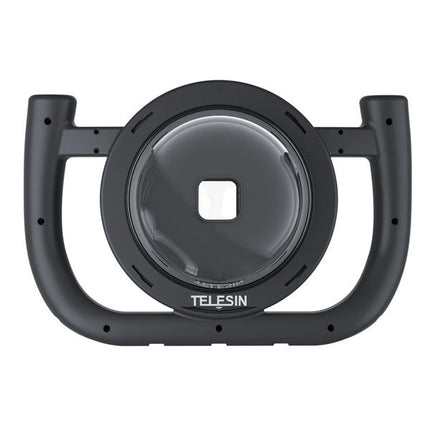 TELESIN Cyndrical Diving Rig Dome Port Stabilizer for GoPro Hero 12, 11, 10, 9 Cameras Telesin