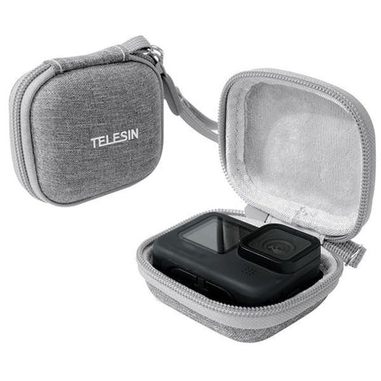 Telesin Enclosed Mini Woven Nylon Storage Bag for Action Cameras Telesin