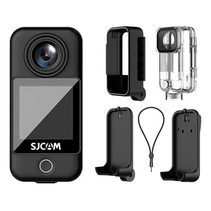 SJCAM C300 Pocket 4K 20MP 1000mAh Wearable Action Camera w/ Accessories SJCAM