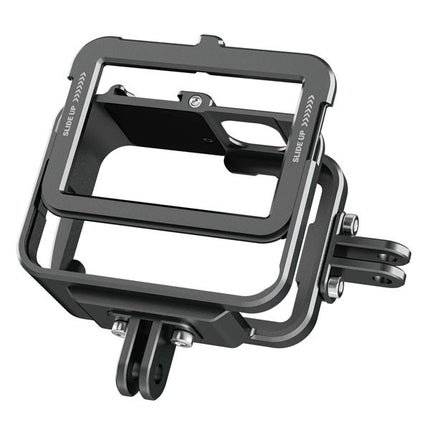 Telesin Metal Combo Vertical Frame Cage for GoPro Hero 12, 11, 10, 9 Action Cameras Telesin