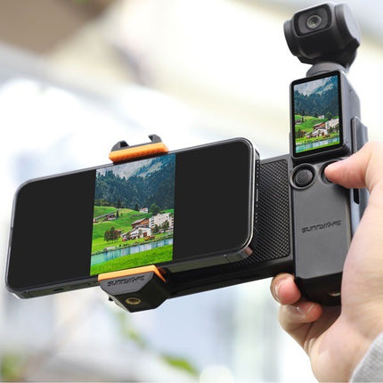 Sunnylife  Expansion Storage Case w/ Rotation Phone Mount for DJI Pocket 3 Camera Sunnylife