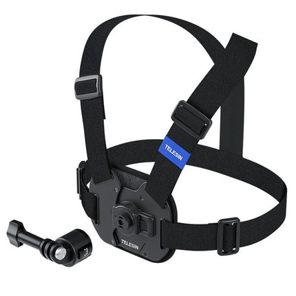 Telesin Quick-Release Wearable Vest Harness Chest Strap for Action Cameras Telesin