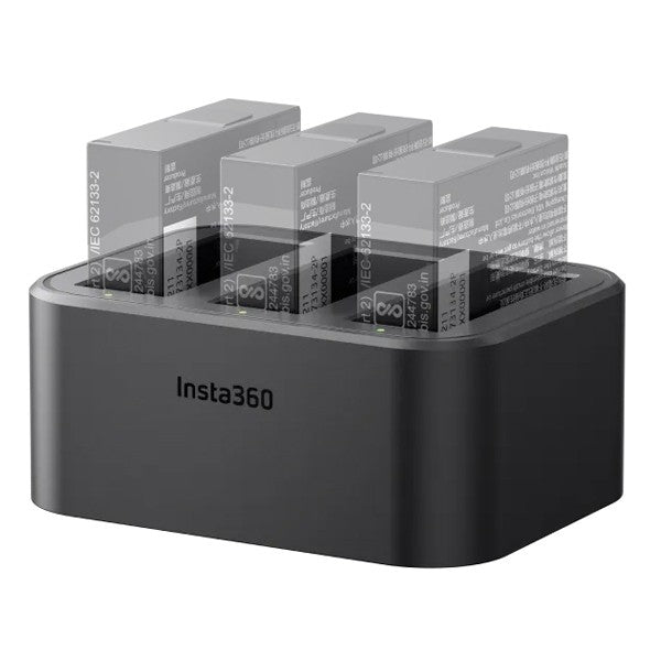 Insta360 3-Slot Battery Charger for Insta360 Ace, Ace Pro Camera Power Accessories Insta360