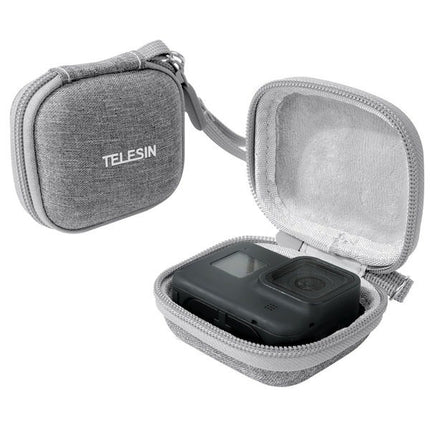 Telesin Enclosed Mini Woven Nylon Storage Bag for Action Cameras Telesin