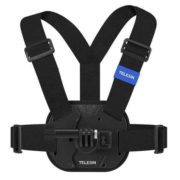 Telesin Quick-Release Wearable Vest Chest Harness Strap for Action Cameras Gopro, DJI Osmo, Insta360, SJCAM, etc S2-CGP-01