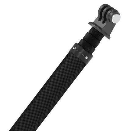 Telesin 1.16M Carbon Fiber Extendable Invisible Stick Monopod for Action Cameras Telesin