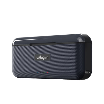 aMagisn 3-Slot Portable Charger for GoPro Hero 12 11 10 9 - Fast Charging, SD Card Storage, Compact