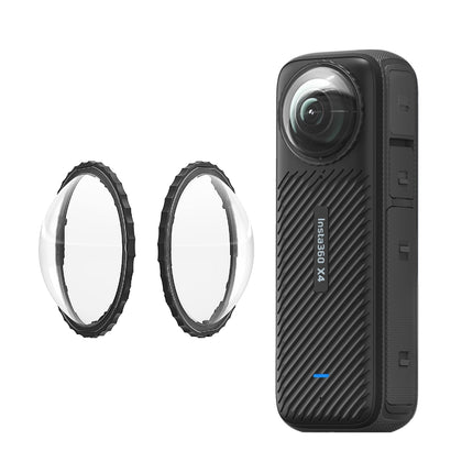 aMagisn Lens Guards Insta360 X4 Camera - Scratch Resistant Ultra-Wide Stitching Protection Accessory