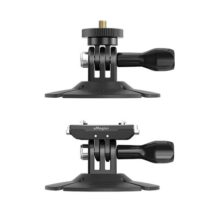aMagisn Universal Curved Adhesive Mount Flexible Camera Holder GoPro Hero 13 12 11 10 9 Max etc OveerUps