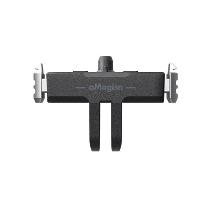 aMagisn Plastic Quick Release Mount for GoPro Hero 13 with Built-in Magnet and Secure Lock