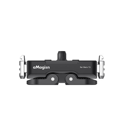 aMagisn GoPro Hero 13 Magnetic Quick Release Mount – Dual Mount Base for Action Cameras