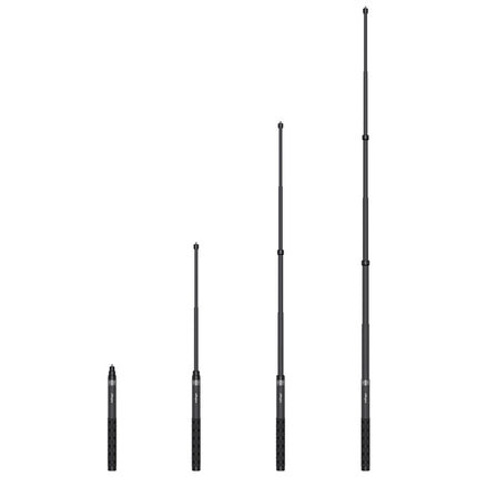 aMagisn 1.2M Ultra-Light Carbon Fiber Selfie Stick for Action Cameras – 112g Monopod Telescopic Pole