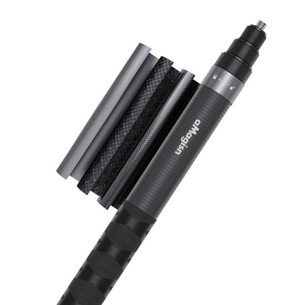 aMagisn Extendable Carbon Fiber Selfie Stick Insta360 X5 X4 X3 GO 3/3S Ultra etc OveerUps