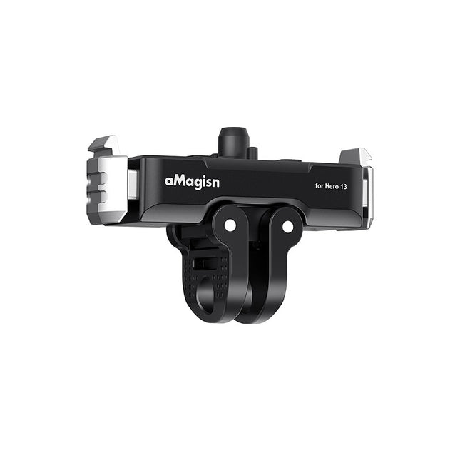 aMagisn Metal Adapter Base Mount for GoPro Hero 13 Quick Release Camera Adapter OveerUps