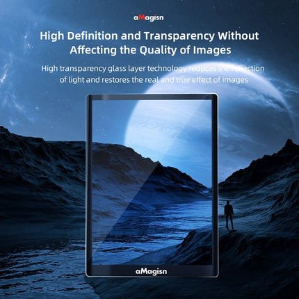 aMagisn Tempered Glass Screen Protector for Insta360 X3 – 9H Hardness, Anti-Scratch, HD Clarity