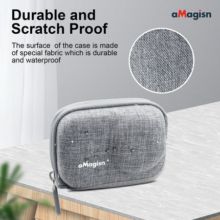 aMagisn Protective Camera Bag for DJI Osmo Action Osmo 5 Pro/4/3 – Compact Shockproof Shell Case