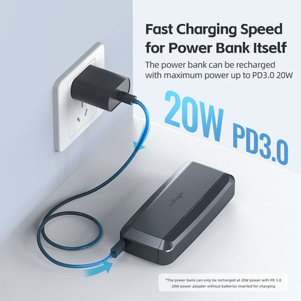 aMagisn Insta360 X4 Power Bank Dual Charger 7710mAh PD3.0 20W for Batteries & Mobile Devices