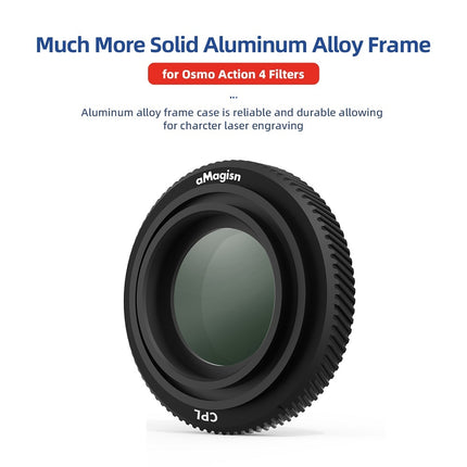 aMagisn ND UV CPL Filter Set for DJI Action 5 Pro 4 3 – Waterproof Scratch-Resistant Lens Kit