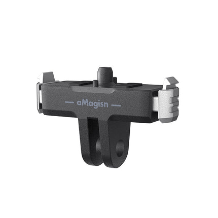 aMagisn Plastic Quick Release Mount for GoPro Hero 13 with Built-in Magnet and Secure Lock