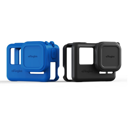 aMagisn Silicone Protective Frame Case for Insta360 Ace & Ace Pro Camera w/ Lens Cover