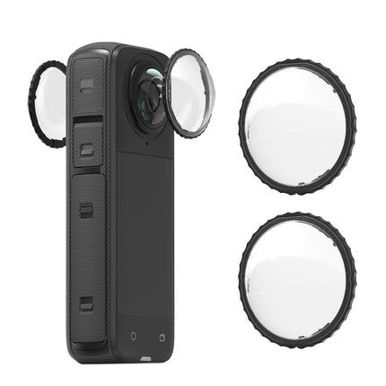 aMagisn Lens Guards Insta360 X4 Camera - Scratch Resistant Ultra-Wide Stitching Protection Accessory