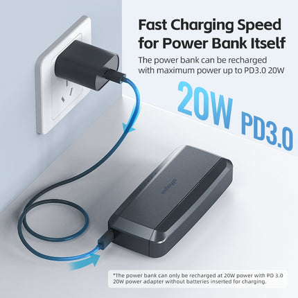 aMagisn 7710mAh Power Bank for GoPro Hero 13 with 20W PD3.0 Fast Charging & SD Card Storage