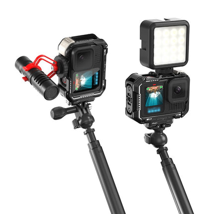 aMagisn Metal Cage Premium Aluminum Alloy Frame Case for GoPro Hero 13 12 11 10 9 Camera
