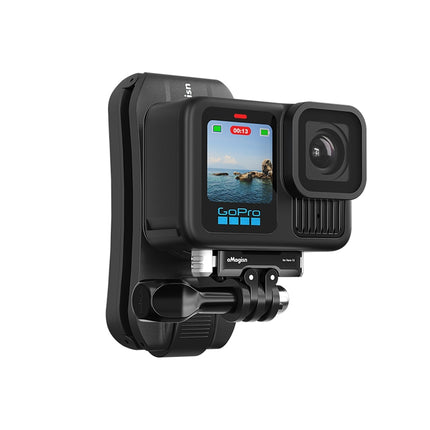 aMagisn 360° Rotating Backpack Clip for Action Cameras – Secure Gimbal Mount Accessory AM13