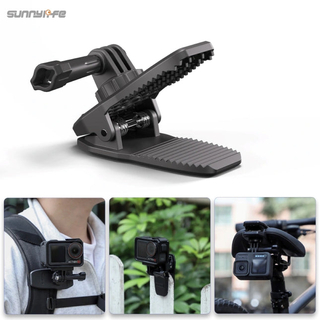 Sunnylife Magnetic Car Sun Visor Clip Mount for Action Cameras Gopro, DJI Osmo, Insta360, SJCAM, etc MJ949 Sunnylife