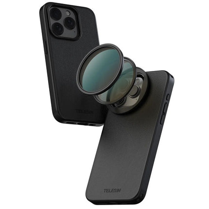 TELESIN Multifunctional Magnetic Phone Case for iPhone 15 Pro P10-PCO-01