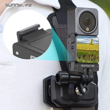 Sunnylife Magnetic Quick-Release Foldable Base Adapter for DJI Pocket 3 Camera Sunnylife