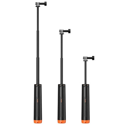 Telesin Floating Extendable Stick Monopod w/ Tripod Stand for Action Camera Telesin