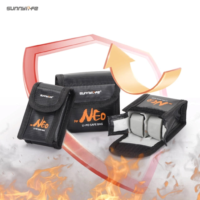 Sunnylife LiPo Battery Storage Bag  for DJI Neo Drone NE-DC848/NE-DC849 Sunnylife