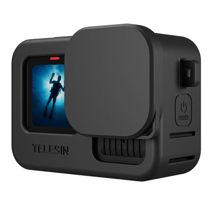 Telesin Silicone Protective Cover Case w/ Strap GoPro Hero 13, 12, 11, 10, 9 Cameras S6-PTC-010-TGP