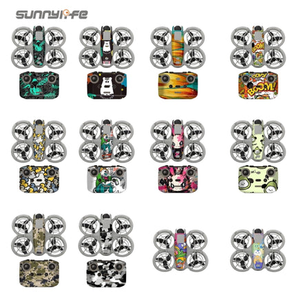 Sunnylife Customized Decal Sticker Set for DJI Neo Drone & Remote NE-TZ870