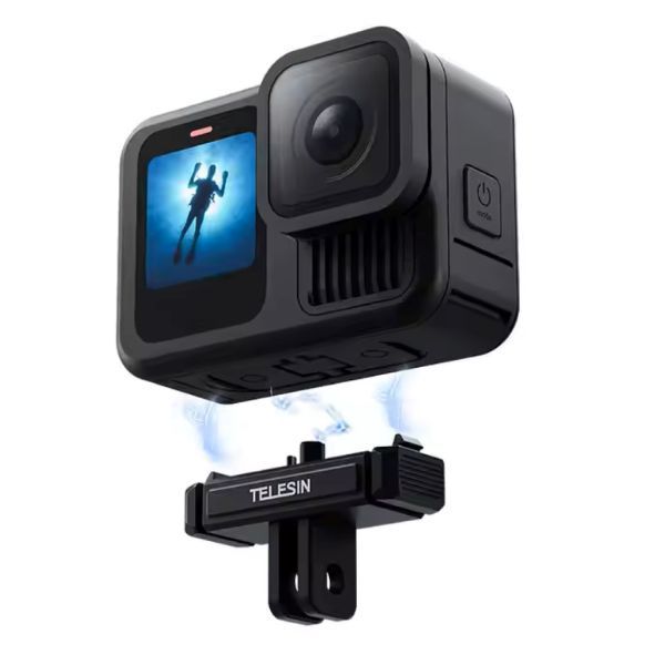 Telesin Magnetic Quick-Release Base Adapter for GoPro Hero 13 Camera S7-JBK-08-TGP Telesin