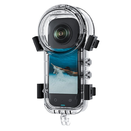 TELESIN Invisible Waterproof Underwater Dive Case 50M IPX8 for Insta360 X4 Camera S4-WTP-08-TIS