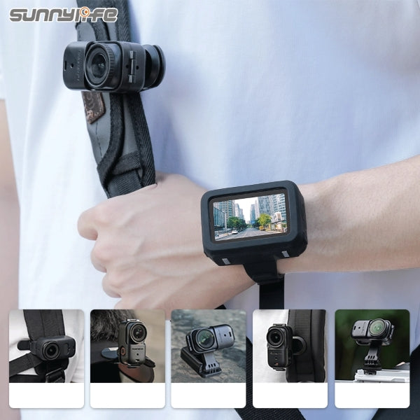 Sunnylife Vision Dock Silicone Wristband Collar Strap for DJI Osmo Nano Camera ON-ZD117 Sunnylife