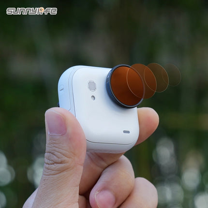 Sunnylife Aluminum Lens Filters CPL, ND, MCUV for Insta360 GO Ultra Camera GU-FI051/GU-FI051/GU-FI054