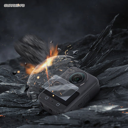 Sunnylife Tempered Glass Protector for DJI Osmo 360 Camera OS-BHM023/OS-BHM024