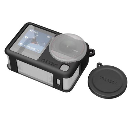 Telesin Silicone Protective Cover Case w/ Strap for DJI Osmo Action 6 Camera S6-PTC-11 Telesin