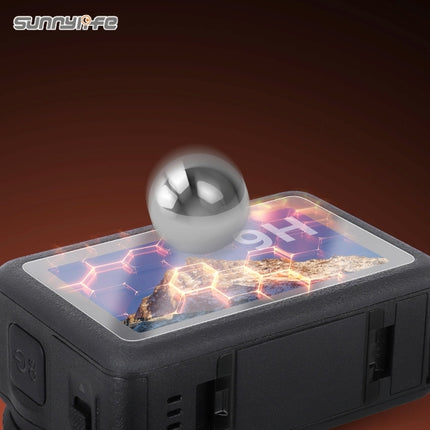 Sunnylife Tempered Glass Protector for DJI Osmo Action 6 Camera OA6-BHM127/OA6-BHM128