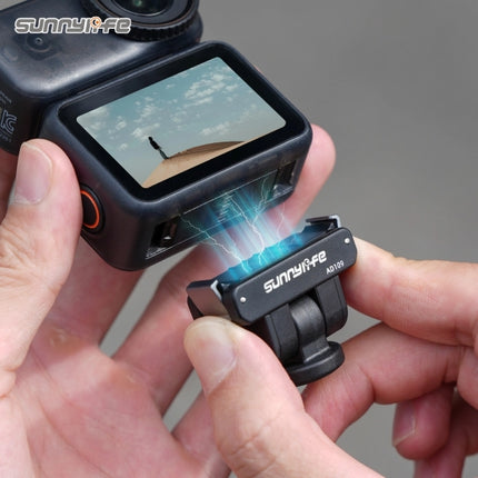 Sunnylife Magnetic Quick-Release Adapter Stand Mount for DJI Osmo Nano, Action 6 Cameras ON-AD109