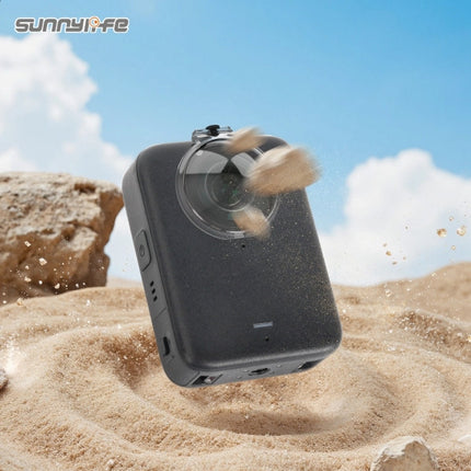 Sunnylife One Piece Lens Cover Protector Scratchproof Dual Lens Guard for DJI Osmo 360 Camera OveerUps