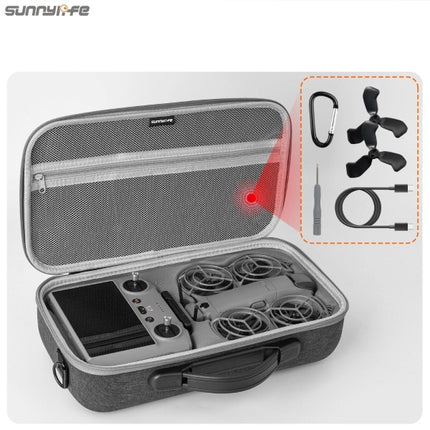 Sunnylife Hard Carrying Case Shoulder Bag Travel Storage Combo Bag Neo 2 Drone OveerUps