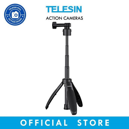 Telesin Quick-Release Mini Desktop Extendable Stick Monopod Tripod Stand Action Cameras S1-MNP-02