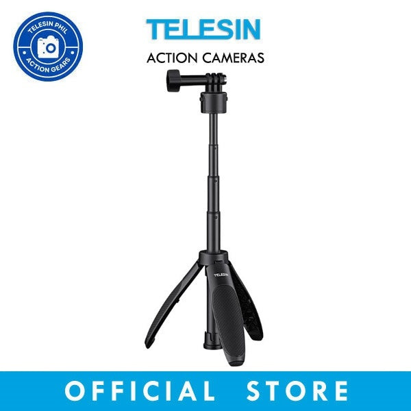 Telesin Quick-Release Mini Desktop Extendable Stick Monopod Tripod Stand Action Cameras S1-MNP-02