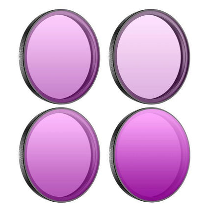 Sunnylife ND CPL MCUV Lens Filter Set ND8 ND16 ND32 ND64 for DJI Action 6 Camera OveerUps