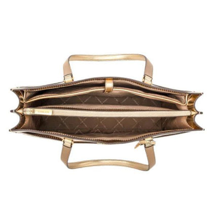 Michael Kors Jet Set Travel Large Saffiano Pocket Tote – Luxury Women’s Leather Tote Bag