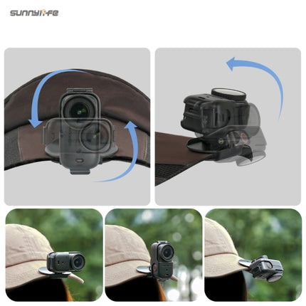 Sunnylife Baseball Cap Clip Mount for DJI Osmo Nano Camera ON-J064 Sunnylife